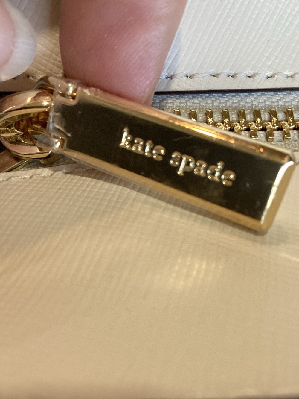 Kate Spade Festive Floral Meringue Leather Tote Bag - Picture 13 of 14
